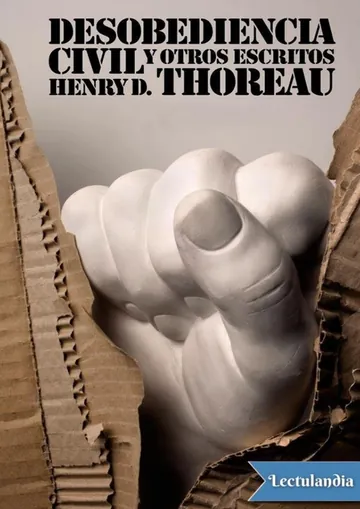 Desobediencia civil y otros escritos de Henry D. Thoreau, portada del libro