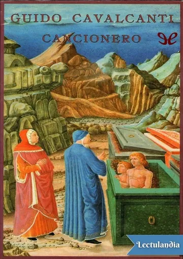 Cancionero de Guido Cavalcanti, portada del libro