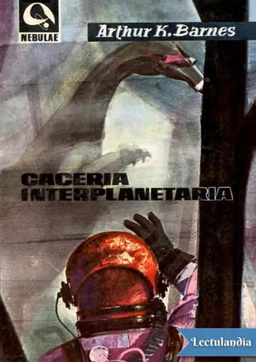 Cacería interplanetaria de Arthur K. Barnes, portada del libro