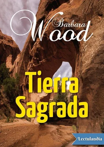 Tierra sagrada de Barbara Wood, portada del libro
