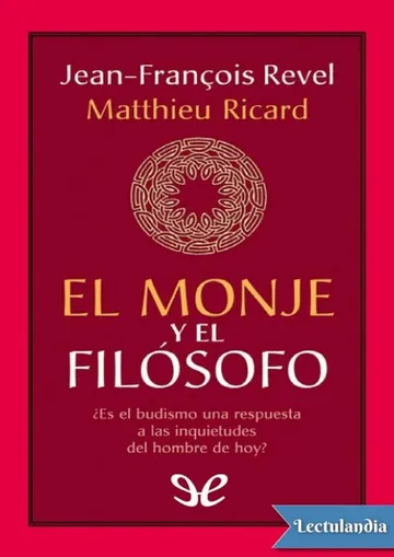 El monje y el filósofo de Jean-François Revel, portada del libro