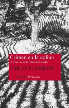 Crimen en la colina de Carlo Flamigni, portada del libro