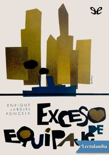 Exceso de equipaje de Enrique Jardiel Poncela, portada del libro