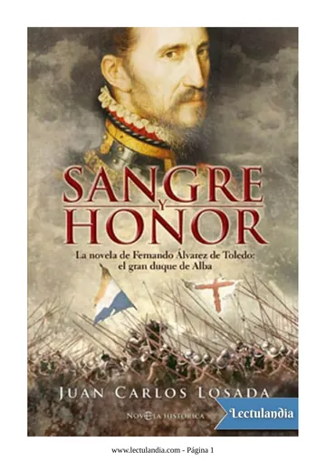 Sangre y honor de Juan Carlos Losada, portada del libro