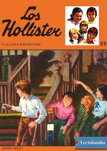 Los Hollister y la casa encantada de Jerry West, portada del libro