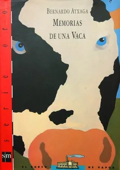 Memorias de una vaca de Bernardo Atxaga, portada del libro