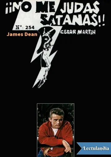 James Dean de César Martín, portada del libro