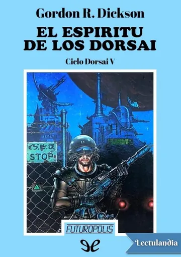 El espíritu de los dorsai de Gordon R. Dickson, portada del libro