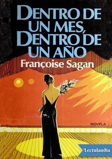 Dentro de un més, dentro de un año de François Sagan, portada del libro