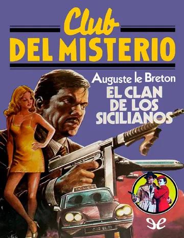 El clan de los sicilianos de Auguste Le Breton, portada del libro