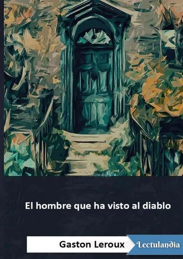 El hombre que ha visto al diablo de Gaston Leroux, portada del libro