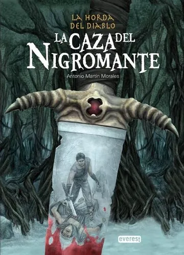 La caza del Nigromante de Antonio Martín Morales, portada del libro