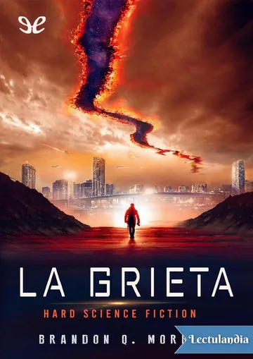 La grieta de Brandon Q. Morris, portada del libro