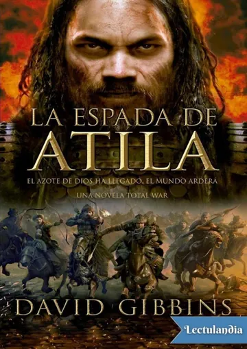 La espada de Atila de David Gibbins, portada del libro