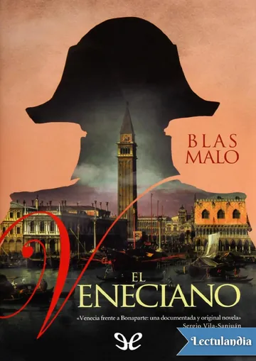 El Veneciano de Blas Malo, portada del libro