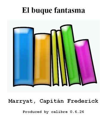 El buque fantasma de Capitan Frederick Marryat, portada del libro