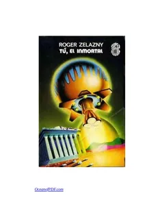 Tu, el inmortal - Roger Zelazny