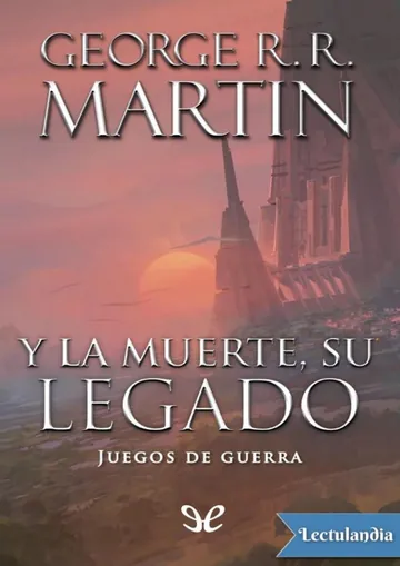 Y la muerte, su legado de George R. R. Martin, portada del libro