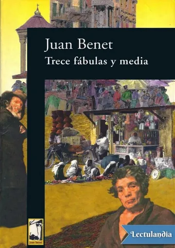 Trece fábulas y media de Juan Benet, portada del libro