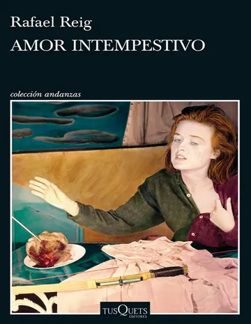 Amor intempestivo de Rafael Reig, portada del libro