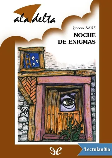 Noche de enigmas de Ignacio Sanz, portada del libro