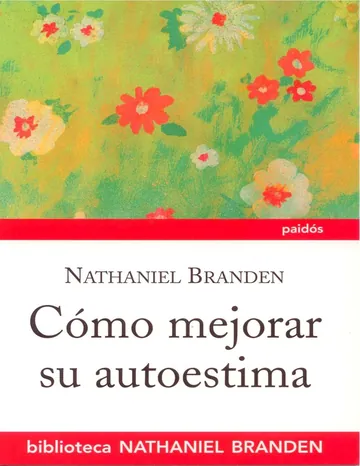 Cómo mejorar su autoestima de Nathaniel Branden, portada del libro