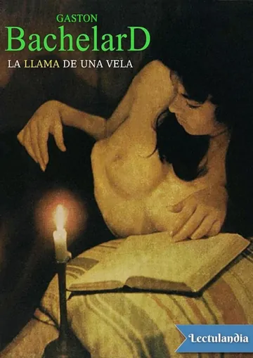 La llama de una vela de Gaston Bachelard, portada del libro