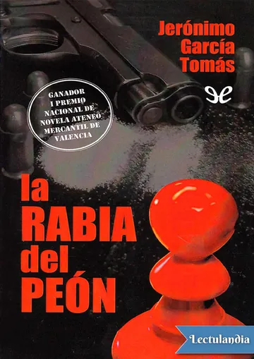La rabia del peón de Jerónimo García Tomás, portada del libro