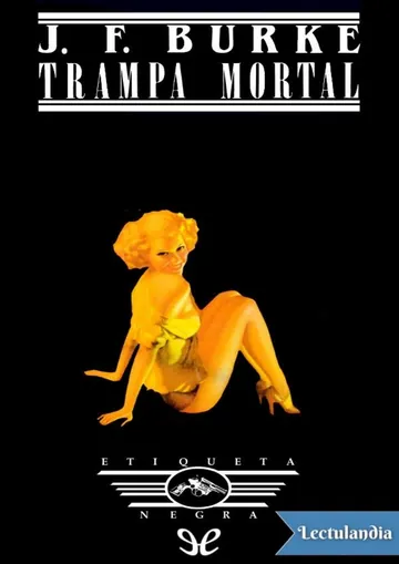 Trampa mortal de J. F. Burke, portada del libro