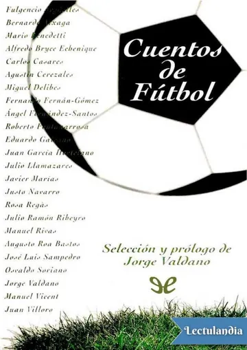 Cuentos de futbol de AA. VV., portada del libro