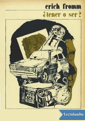 ¿Tener o ser? de Erich Fromm, portada del libro