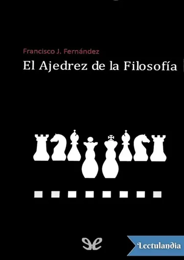 El ajedrez de la filosofía de Francisco J. Fernández, portada del libro