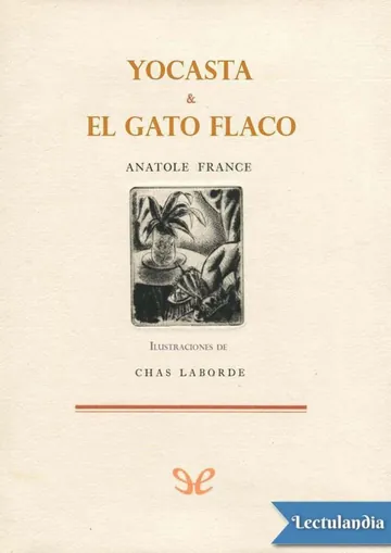 Yocasta & El gato flaco de Anatole France, portada del libro