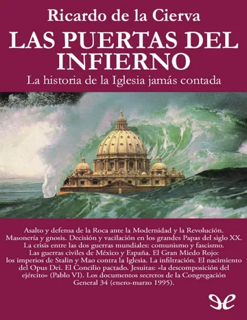 Las puertas del infierno de Ricardo de la Cierva, portada del libro