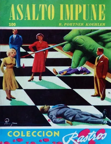 Asalto impune de R.Portner Koheler, portada del libro