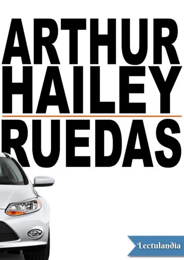 Ruedas de Arthur Hailey, portada del libro