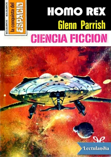 Homo rex de Glenn Parrish, portada del libro