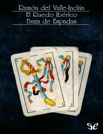 Baza de espadas de Ramón María del Valle-Inclán, portada del libro