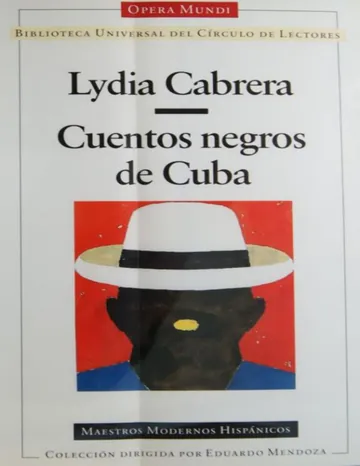 Cuentos negros de Cuba de Lydia Cabrera, portada del libro