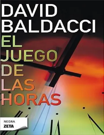 El juego de las horas de David Baldacci, portada del libro