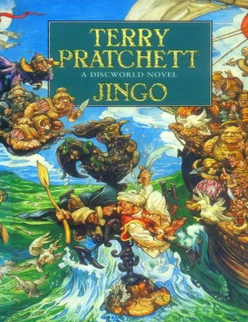Mundodisco 21 - Jingo de Terry Pratchett, portada del libro