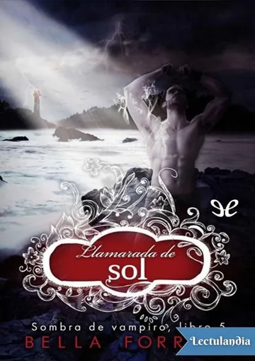 Llamarada de sol de Bella Forrest, portada del libro