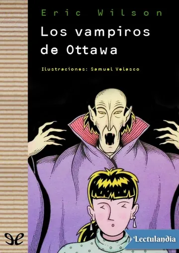 Los vampiros de Ottawa de Eric Wilson, portada del libro