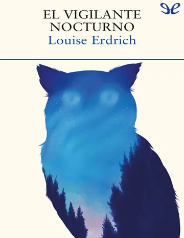 El vigilante nocturno de Louise Erdrich, portada del libro