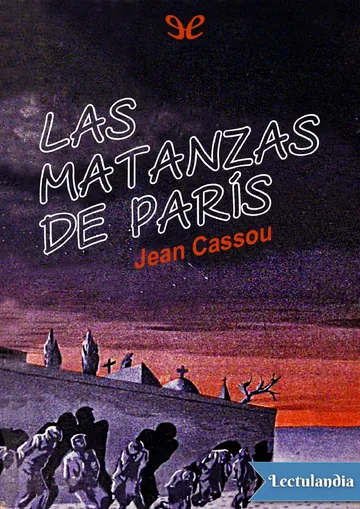 Las matanzas de París de Jean Cassou, portada del libro