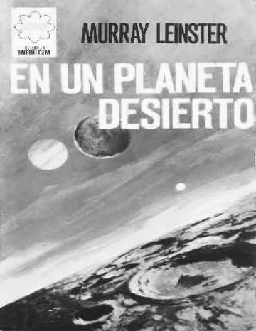 En un planeta desierto de Murray Leinster, portada del libro