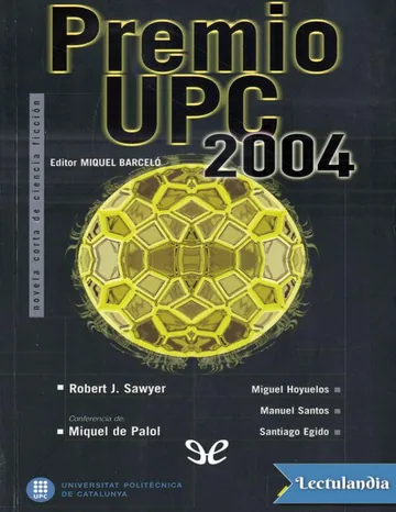 Premio UPC 2004 de Robert J. Sawyer, portada del libro