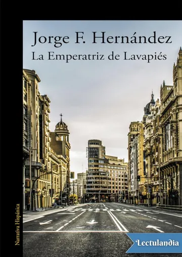 La emperatriz de Lavapiés de Jorge F. Hernández, portada del libro