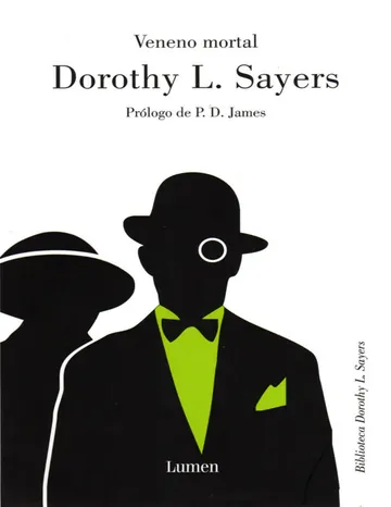 Veneno mortal de Dorothy L. Sayers, portada del libro