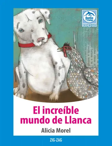 El increíble mundo de Llanca de Alicia Morel, portada del libro